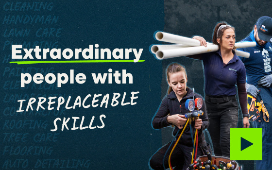 Extraordinary people with irreplaceable skills. Watch now.